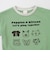 イヌネコゆるキャラミニ裏毛長袖Tシャツ