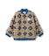 ジャガードボアブルゾン
