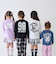 【防汚加工】天竺アソートプリントカレッジTシャツ