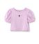 【防汚加工】パフスリーブTシャツ