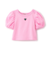 【防汚加工】パフスリーブTシャツ
