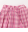 チェックプリーツキュロット