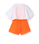 【UVカット/水着/SWIM】Tシャツ、タンキニ、ボトム3点set