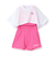 【UVカット/水着/SWIM】Tシャツ、タンキニ、ボトム3点set