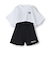 【UVカット/水着/SWIM】Tシャツ、タンキニ、ボトム3点set