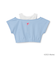 【防汚撥水】【Barbie】重ね着風Tシャツ