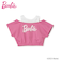 【防汚撥水】【Barbie】重ね着風Tシャツ