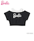 【防汚撥水】【Barbie】重ね着風Tシャツ