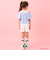 【防汚撥水】【Barbie】重ね着風Tシャツ