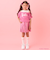 【防汚撥水】【Barbie】重ね着風Tシャツ