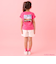 【Barbie】袖タックTシャツ