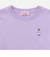 くまワンポイント天竺ロングＴシャツ