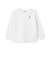 くまワンポイント天竺ロングＴシャツ