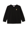 くまワンポイント天竺ロングＴシャツ