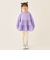 ミニ裏毛ティアードチュニック