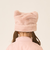 フェイクファーキャップ