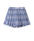T/Rチェックプリーツキュロット