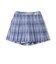 T/Rチェックプリーツキュロット