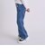 ストレッチデニムフレアパンツ