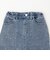 ラインストーンデニムスカート