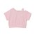【綿100%】ワンショル半袖ロゴTシャツ