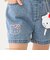 【サンリオキャラクターズ】デニムショートパンツ