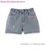【サンリオキャラクターズ】デニムショートパンツ