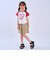 【接触冷感】クロップドラグラン半袖Tシャツ
