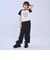 【接触冷感】クロップドラグラン半袖Tシャツ
