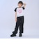 【接触冷感】クロップドラグラン半袖Tシャツ
