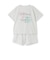 【綿100】スプレーバックプリント半袖Tシャツセットアップ