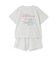 【綿100】スプレーバックプリント半袖Tシャツセットアップ