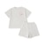 【綿100】スプレーバックプリント半袖Tシャツセットアップ