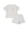 【綿100】スプレーバックプリント半袖Tシャツセットアップ