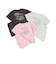 【綿100】スプレーバックプリント半袖Tシャツセットアップ