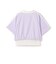 【インナーつき】ハーフジップクロップド半袖Tシャツ
