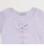 【吸水速乾】【サラサラプラス】テレコレースアップ半袖Tシャツ