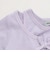 【吸水速乾】【サラサラプラス】テレコレースアップ半袖Tシャツ