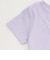 【吸水速乾】【サラサラプラス】テレコレースアップ半袖Tシャツ