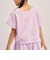 ラインストーン ロゴワンショルTシャツセットアップ