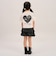 【綿100%】バックハートTシャツ