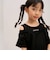 肩あきレイヤード半袖Tシャツ