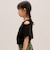 肩あきレイヤード半袖Tシャツ