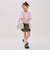 肩あきレイヤード半袖Tシャツ
