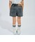 ラインストーンデニムショートパンツ