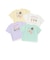 【綿100%】スイーツアソートフォト半袖Tシャツ