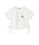 ラインストーンロゴドロスト半袖Tシャツ