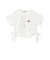ラインストーンロゴドロスト半袖Tシャツ