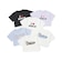 【綿100%】ロゴアソートクロップド半袖Tシャツ