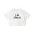 【綿100%】ロゴアソートクロップド半袖Tシャツ